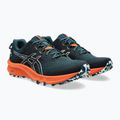 Vyriški bėgimo bateliai ASICS Trabuco Terra 2 saxon green/pure aqua 10