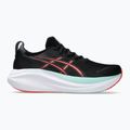 Vyriški bėgimo batai ASICS Gel-Nimbus 27 black/coral reef 8