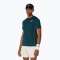 Vyriški teniso marškinėliai ASICS Match Actibreeze Top saxon green 4