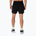 Vyriški bėgimo šortai ASICS Core 2N1 5IN performance black/performance black 3