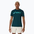 Vyriški teniso marškinėliai ASICS Match Seasonal Graphic Tee saxon green