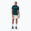 Vyriški teniso marškinėliai ASICS Match Seasonal Graphic Tee saxon green 2
