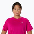 Moteriški bėgimo marškinėliai ASICS Core pink rave 5