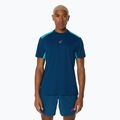 Vyriški teniso marškinėliai ASICS Padel Court Top mako blue