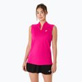 Moteriški teniso marškinėliai ASICS Court Tank W pink rave