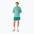 Vyriški bėgimo marškinėliai ilgomis rankovėmis ASICS Road Lite-Show 1/2 Zip light teal 2