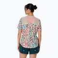 Moteriški begimo marškinėliai ASICS Road All Over Print Top birch 3