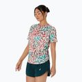 Moteriški begimo marškinėliai ASICS Road All Over Print Top birch 4