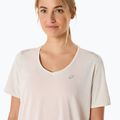 Moteriški bėgimo marškinėliai ASICS Road V-Neck birch 5