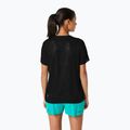 Moteriški bėgimo marškinėliai ASICS Metarun SS Top performance black 3