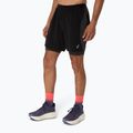 Vyriški bėgimo šortai ASICS Road 2N1 7IN performance black/graphite grey 4
