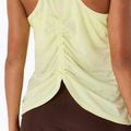 Moteriški begimo marškinėliai ASICS Nagino Run Adjustable Tank huddle yellow heather 5