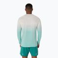 Vyriški bėgimo marškinėliai ilgomis rankovėmis ASICS Seamless birch/oasis green 3
