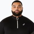 Vyriški bėgimo marškinėliai ilgomis rankovėmis ASICS Icon LS 1/2 Zip performance black 5