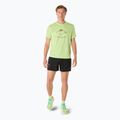 Vyriški bėgimo marškinėliai ASICS Fujitrail Logo lime green/huddle yellow/cactus 2