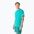 Vyriški bėgimo marškinėliai ASICS Icon SS Top wave teal 4