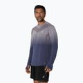 Vyriški bėgimo marškinėliai ilgomis rankovėmis ASICS Seamless lavender grey/indigo fog 4