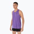 Vyriški bėgimo marškinėliai ASICS Metarun Singlet edo purple 4