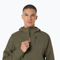 Vyriška bėgimo striukė ASICS Fujitrail Elite Waterproof mantle green 5