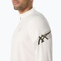 Vyriški bėgimo marškinėliai ilgomis rankovėmis ASICS Icon LS 1/2 Zip cream 6
