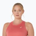 Moteriški bėgimo marškinėliai Asics Core Tank dark pink clay 5