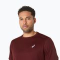 Vyriški bėgimo marškinėliai ASICS Core dark red planet 5