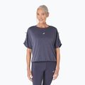 Moteriški bėgimo marškinėliai ASICS Nagino Run Adjustable Top indigo fog
