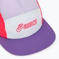 Kepuraitė su snapeliu ASICS 5 Panel flash red/edo purple/dusk violet 3