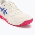 Moteriški teniso batai Asics Gel-Dedicate 8 W cream/dark cobalt 7