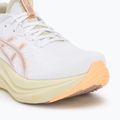 Vyriški bėgimo bateliai ASICS Gel-Nimbus 27 white/fawn 7
