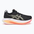 Vyriški bėgimo bateliai ASICS Gel-Nimbus 27 black/khaki 2