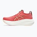 Asics Gel-Nimbus 27 moteriški bėgimo bateliai tamsiai rožinės spalvos molio/orange glow 2