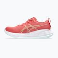 ASICS Gel-Cumulus 27 moteriški bėgimo bateliai tamsiai rožinės spalvos clay/cream 2