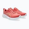 ASICS Gel-Cumulus 27 moteriški bėgimo bateliai tamsiai rožinės spalvos clay/cream 3