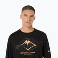 Vyriški bėgimo marškinėliai ilgomis rankovėmis ASICS Fujitrail Logo LS performance black 5