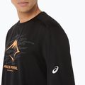 Vyriški bėgimo marškinėliai ilgomis rankovėmis ASICS Fujitrail Logo LS performance black 6