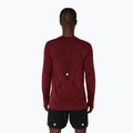 Vyriški bėgimo marškinėliai ilgomis rankovėmis ASICS Road Seamless LS dark red planet 3