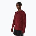 Vyriški bėgimo marškinėliai ilgomis rankovėmis ASICS Road Seamless LS dark red planet 4