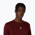 Vyriški bėgimo marškinėliai ilgomis rankovėmis ASICS Road Seamless LS dark red planet 5