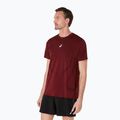 Vyriški bėgimo marškinėliai ASICS Road Seamless dark red planet 4