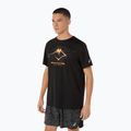 Vyriški bėgimo marškinėliai ASICS Fujitrail Logo SS performance black 4