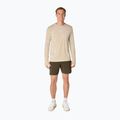 Vyriški bėgimo marškinėliai ilgomis rankovėmis ASICS Road Seamless LS cream 2