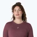 Moteriški bėgimo marškinėliai ilgomis rankovėmis ASICS Road Seamless LS dark currant/port royal 4