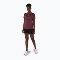 Moteriški bėgimo marškinėliai ASICS Seamless dark currant/port royal 2