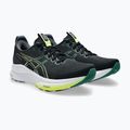 ASICS Gel-Kayano 32 vyriški bėgimo bateliai juoda/žalsva 3