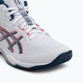 Vyriški batai ASICS Netburner Ballistic FF 4 balta/mako mėlyna 7