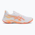 Moteriški tinklinio batai ASICS Netburner Ballistic FF 4 white/vivid coral 2