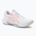 Moteriški tinklinio batai ASICS Gel-Tactic 13 white/vivid coral