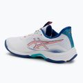 Vyriški tinklinio batai ASICS Netburner Ballistic FF 4 balti/asics mėlyni 3