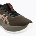 Moteriški bėgimo batai ASICS Gel-Cumulus 27 GTX brown stone/dark pink clay 7